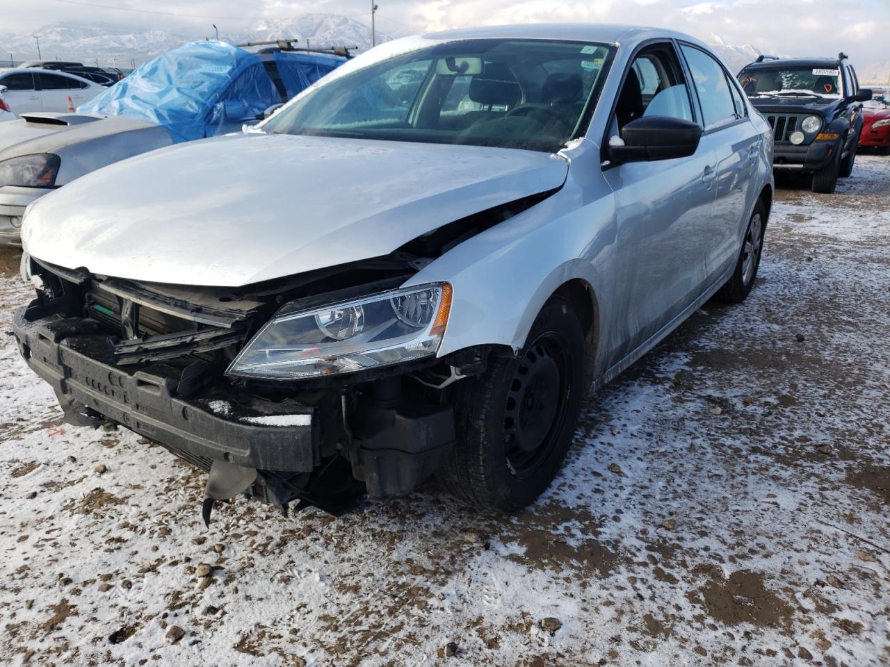 Photo 2 from auction – 2012 VOLKSWAGEN JETTA BASE with VIN 3VW1K7AJ9CM357450
