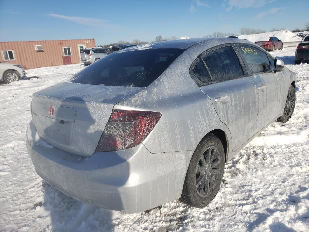 Photo 4 from auction – 2012 HONDA CIVIC EX with VIN 19XFB2F83CE014161