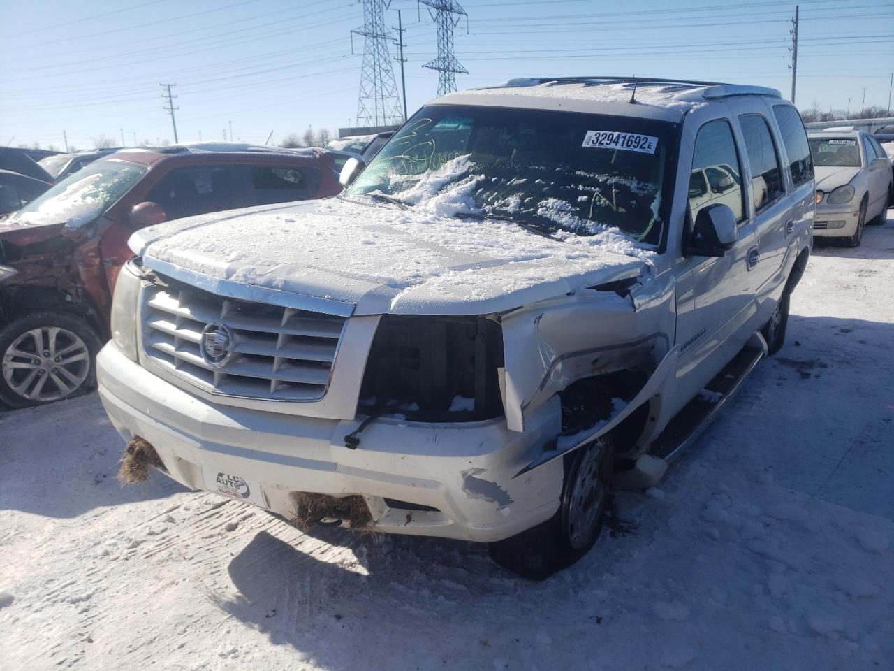 Photo 2 from auction – 2002 CADILLAC ESCALADE L with VIN 1GYEK63N22R198342