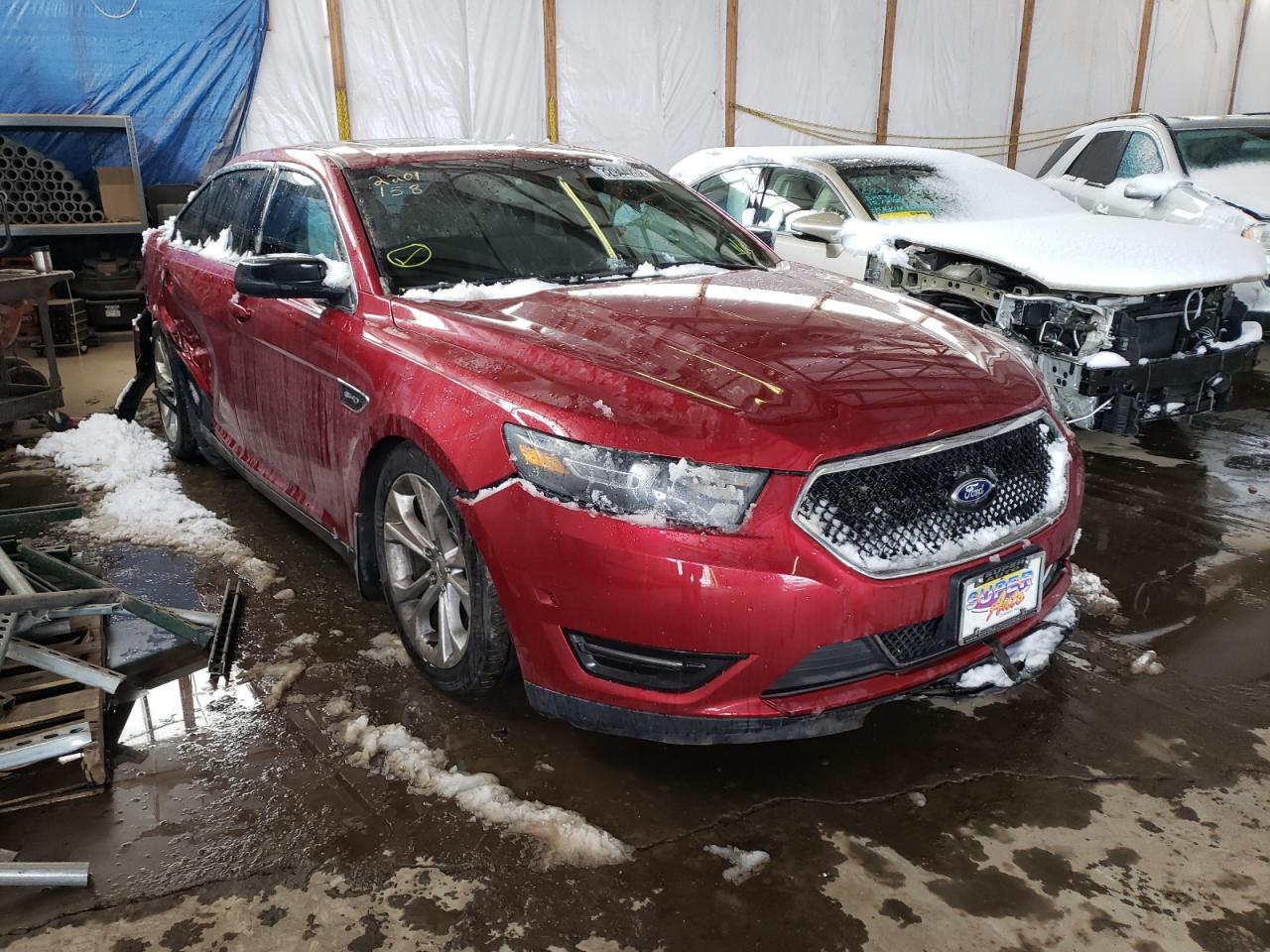 FORD TAURUS SHO 2014 with VIN 1FAHP2KT6EG109018 - Photo from auction