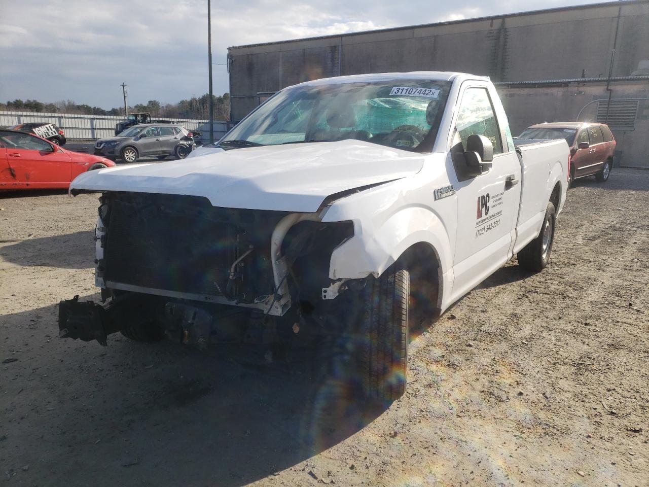 Photo 2 from auction – 2016 FORD F150 with VIN 1FTMF1C86GKD50402