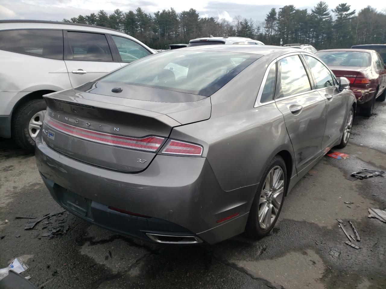 Photo 4 from auction – 2015 LINCOLN MKZ with VIN 3LN6L2GKXFR628043