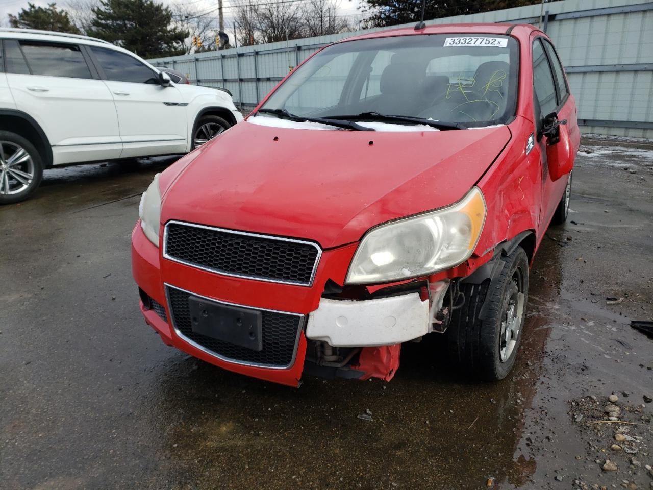 Photo 9 from auction – 2009 CHEVROLET AVEO LS with VIN KL1TD66E69B326577