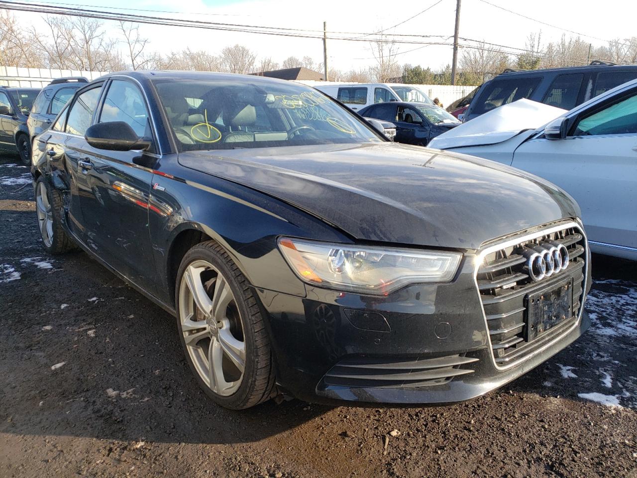 AUDI A6 PREMIUM 2013 with VIN WAUGGAFC2DN121961 - Photo from auction