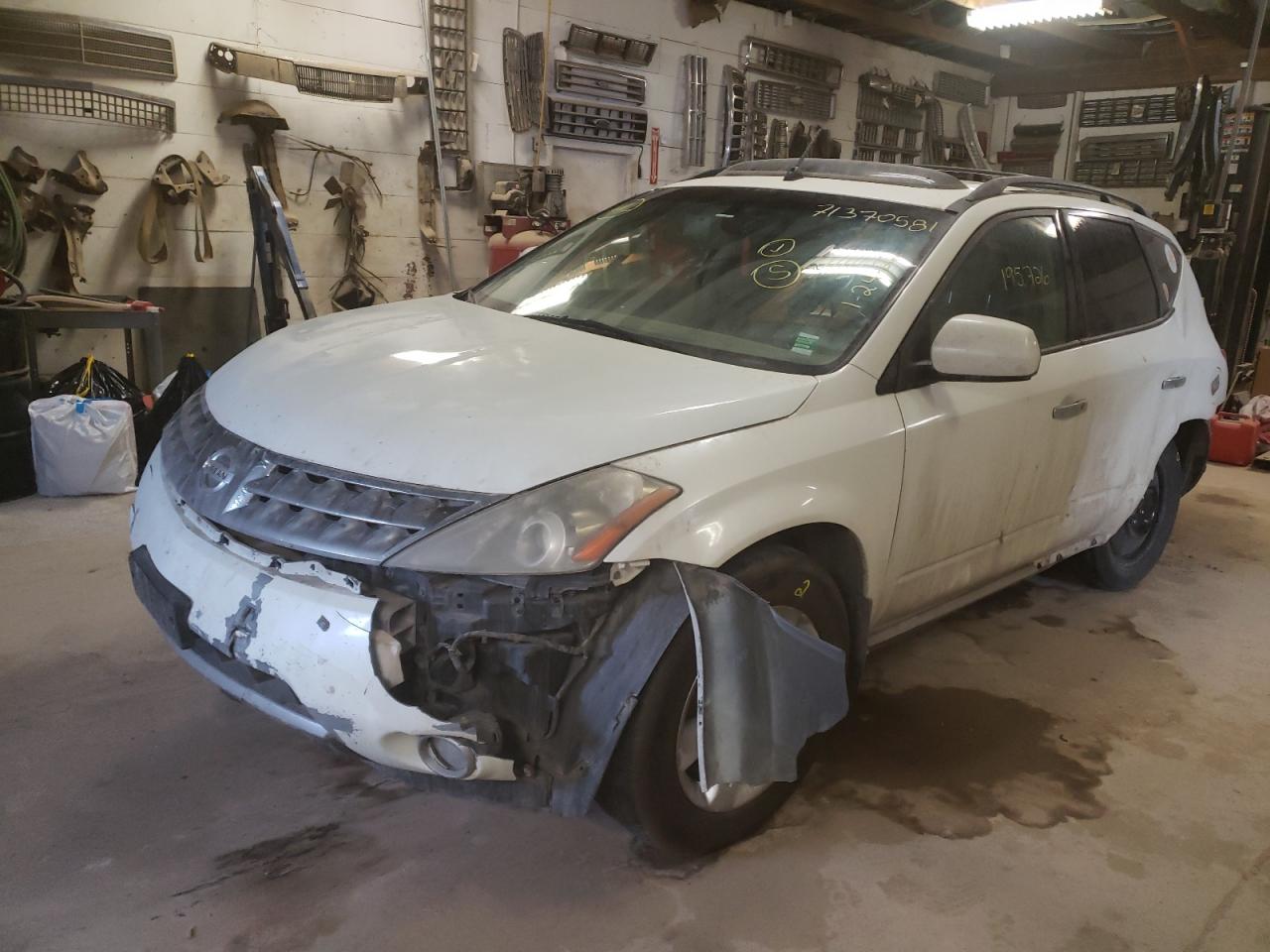 Photo 2 from auction – 2007 NISSAN MURANO with VIN JN8AZ08WX7W664434