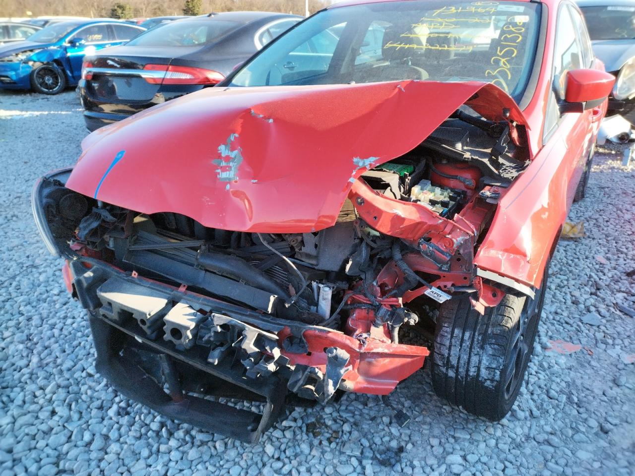 Photo 9 from auction – 2012 FORD FOCUS SE with VIN 1FAHP3F25CL327379