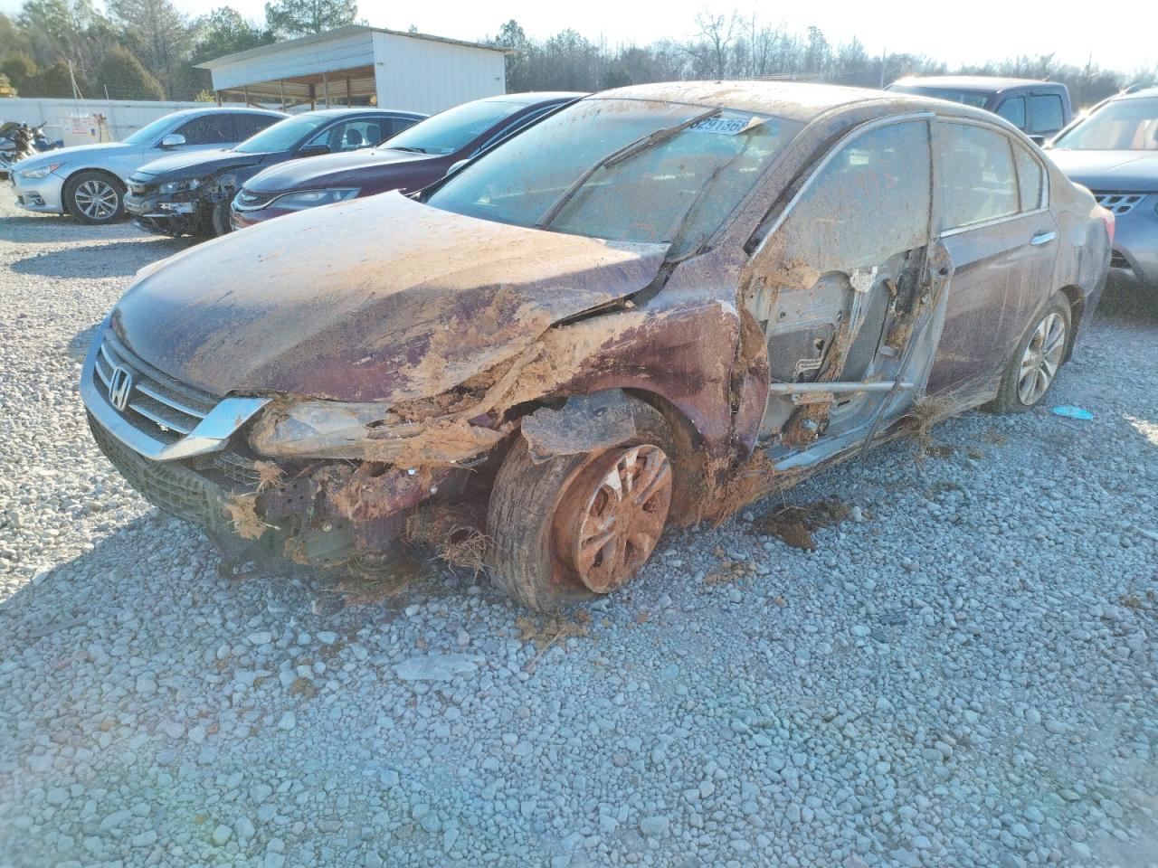 Photo 2 from auction – 2014 HONDA ACCORD LX with VIN 1HGCR2F39EA256558