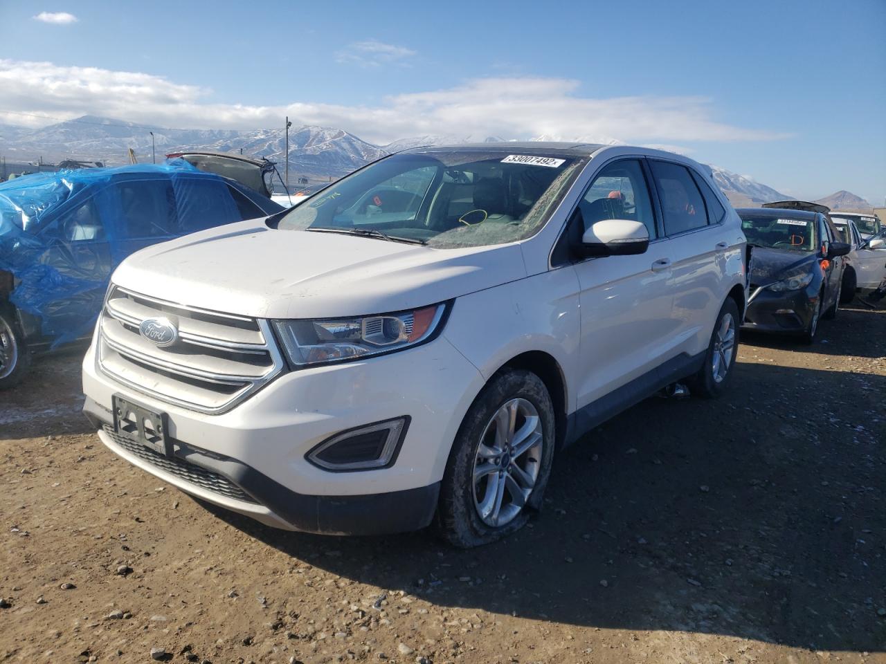 Photo 2 from auction – 2017 FORD EDGE SEL with VIN 2FMPK4J80HBC69965