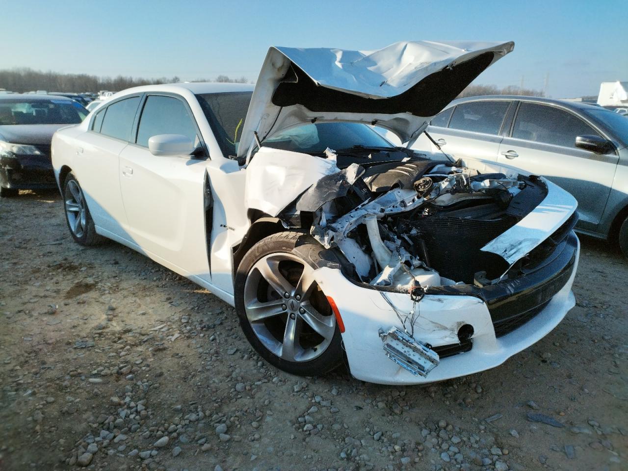 DODGE CHARGER R/ 2018 with VIN 2C3CDXCT4JH260418 - Photo from auction
