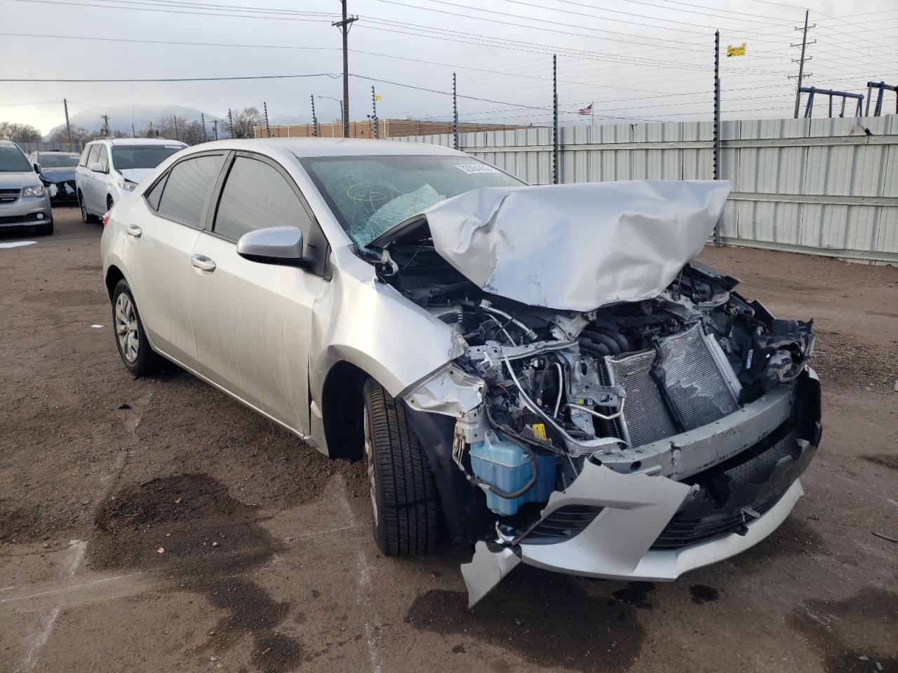 TOYOTA COROLLA L 2015 with VIN 5YFBURHE4FP202307 - Photo from auction