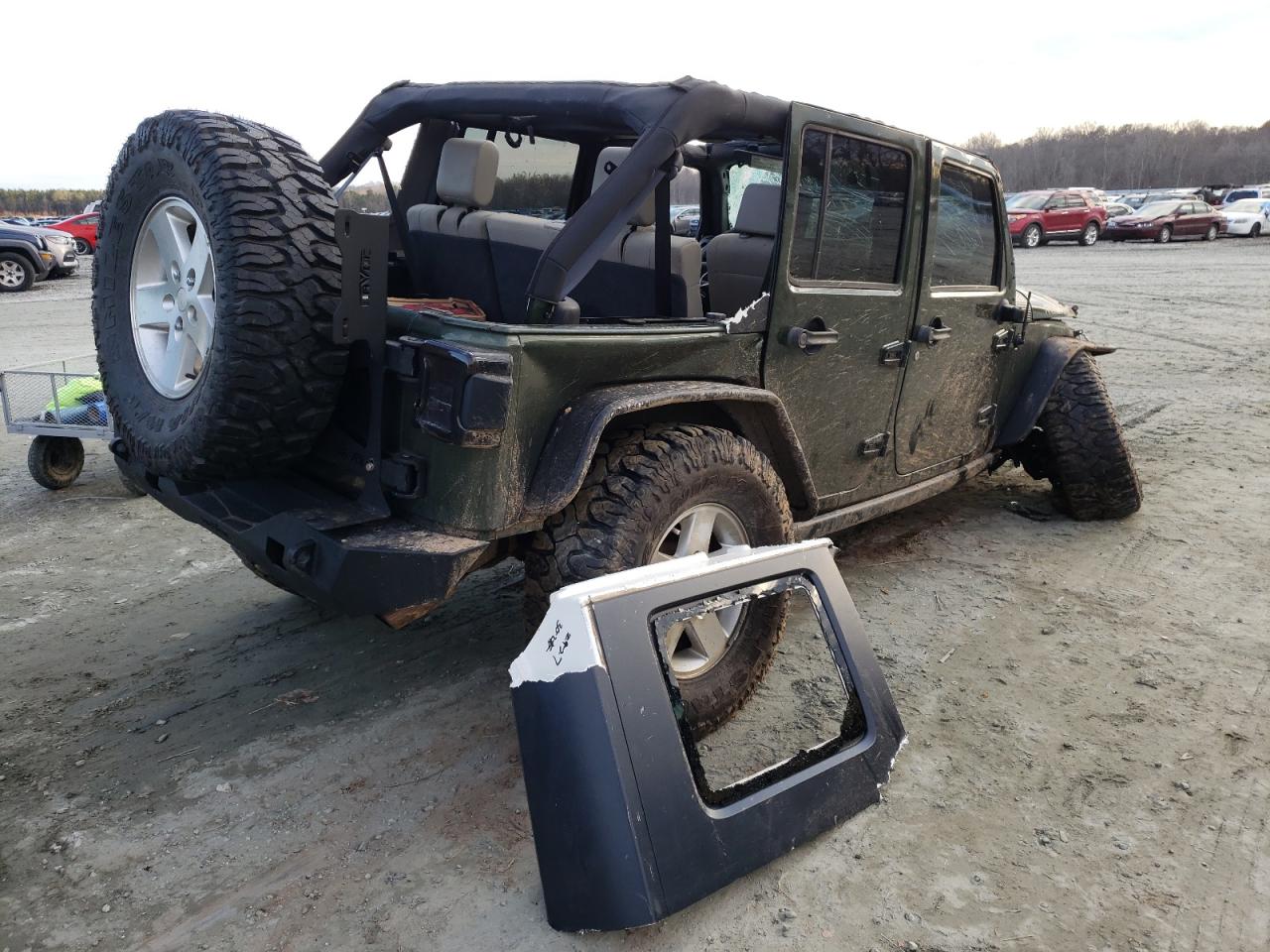 Photo 4 from auction – 2008 JEEP WRANGLER U with VIN 1J4GA69198L616813
