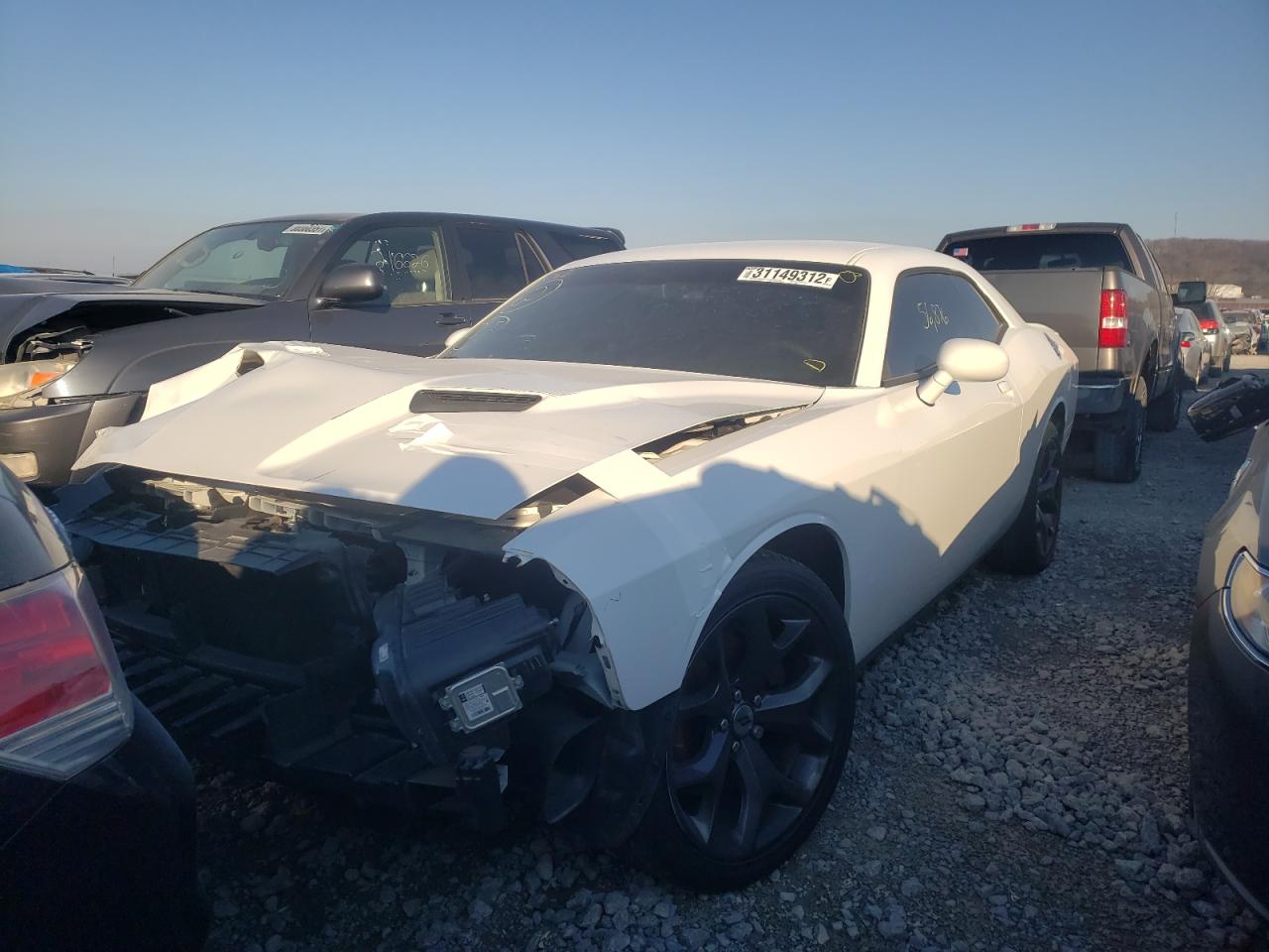 Photo 2 from auction – 2018 DODGE CHALLENGER with VIN 2C3CDZAG9JH171607