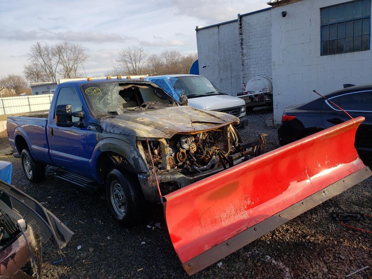 FORD F250 2011 with VIN 1FTBF2B60BEA80796 - Photo from auction