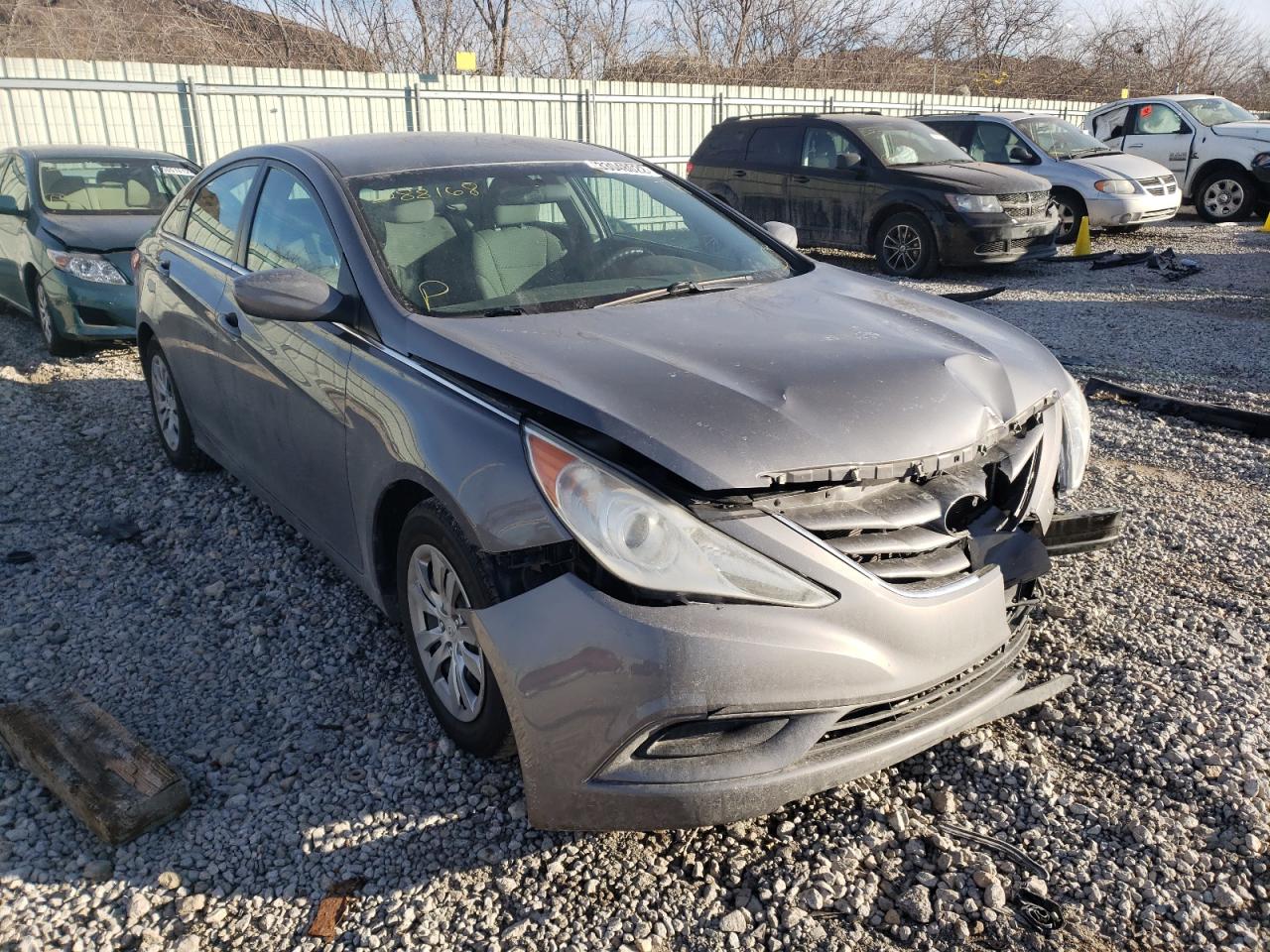 HYUNDAI SONATA GLS 2011 with VIN 5NPEB4AC9BH288168 - Photo from auction