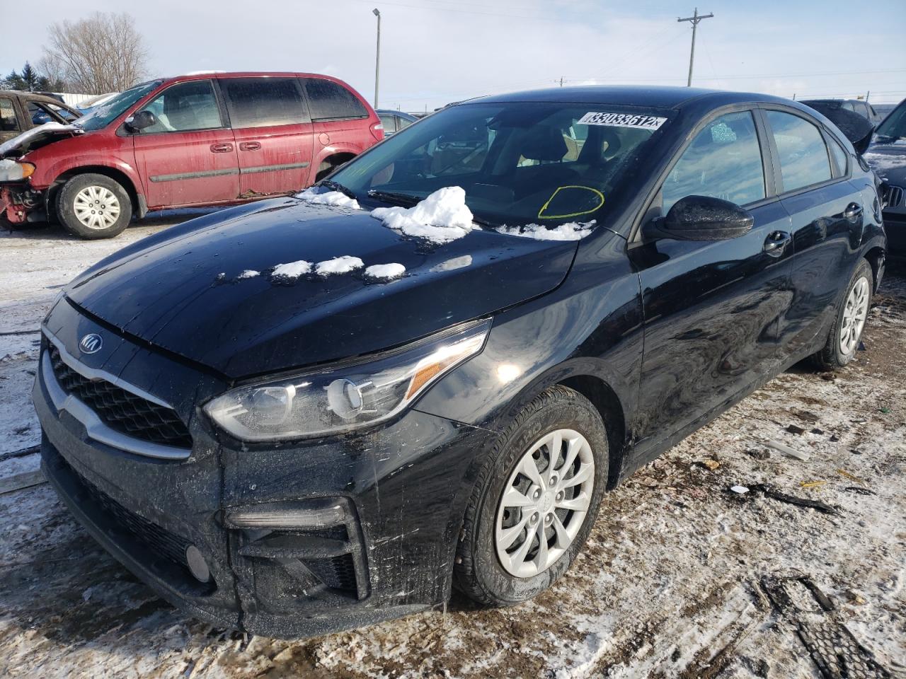 Photo 2 from auction – 2021 KIA FORTE FE with VIN 3KPF24AD8ME286089