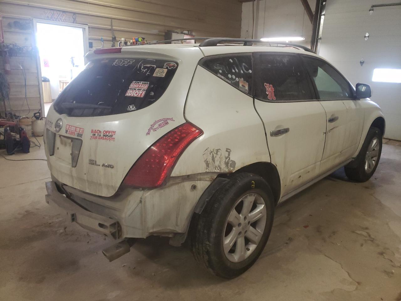 Photo 4 from auction – 2007 NISSAN MURANO with VIN JN8AZ08WX7W664434