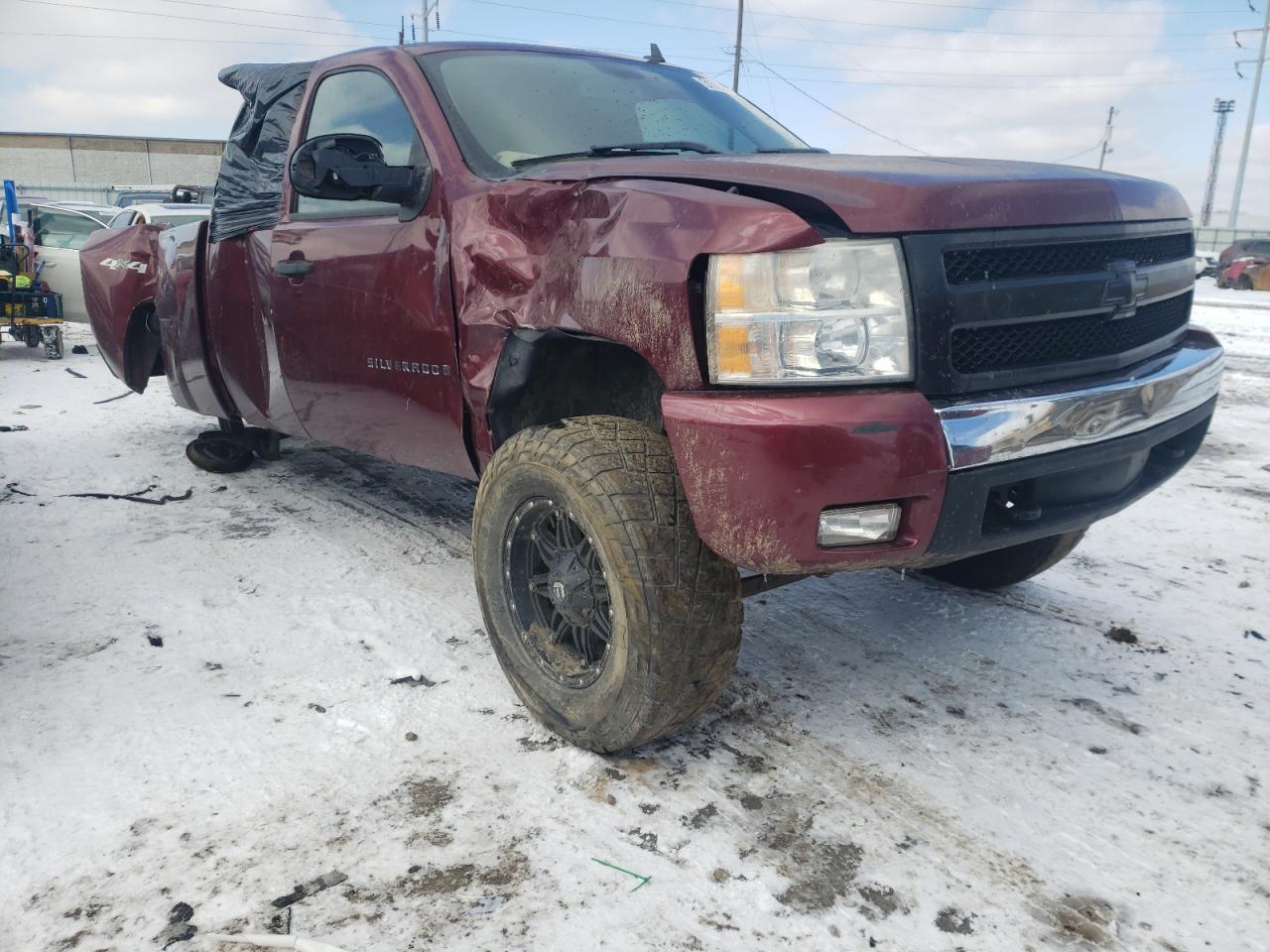 CHEVROLET SILVERADO 2008 with VIN 1GCEK19J58Z104265 - Photo from auction