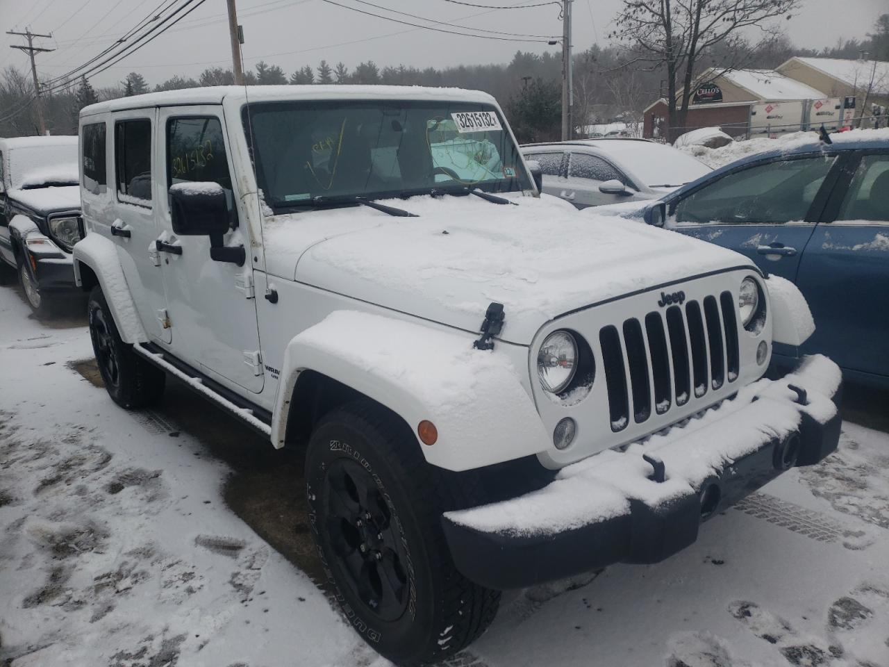 JEEP WRANGLER U 2015 with VIN 1C4BJWEG1FL743658 - Photo from auction