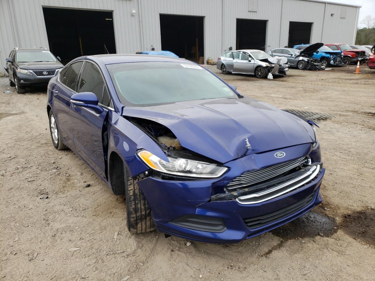 FORD FUSION SE 2016 with VIN 3FA6P0H75GR287973 - Photo from auction