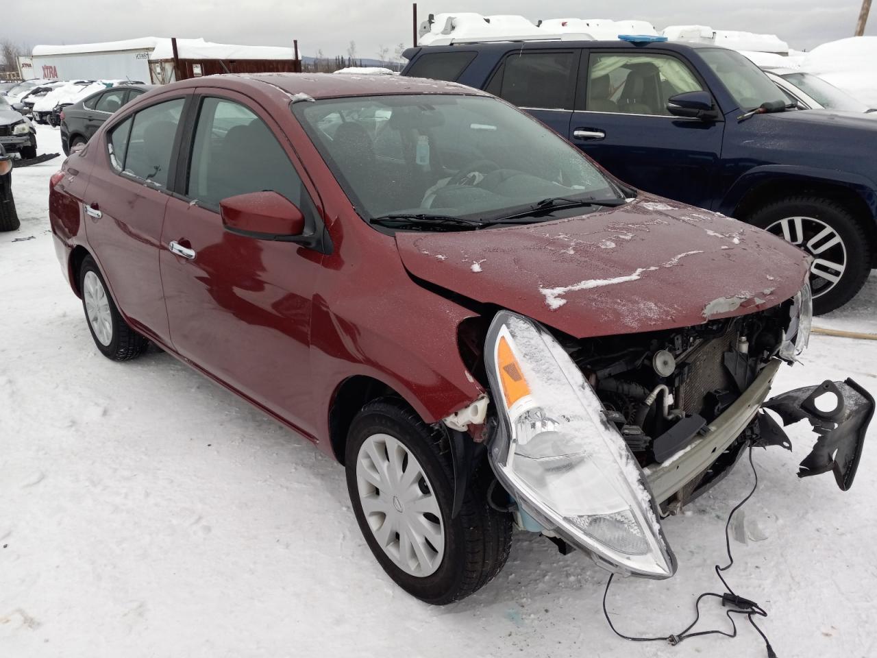 NISSAN VERSA S 2016 with VIN 3N1CN7AP0GL877221 - Photo from auction