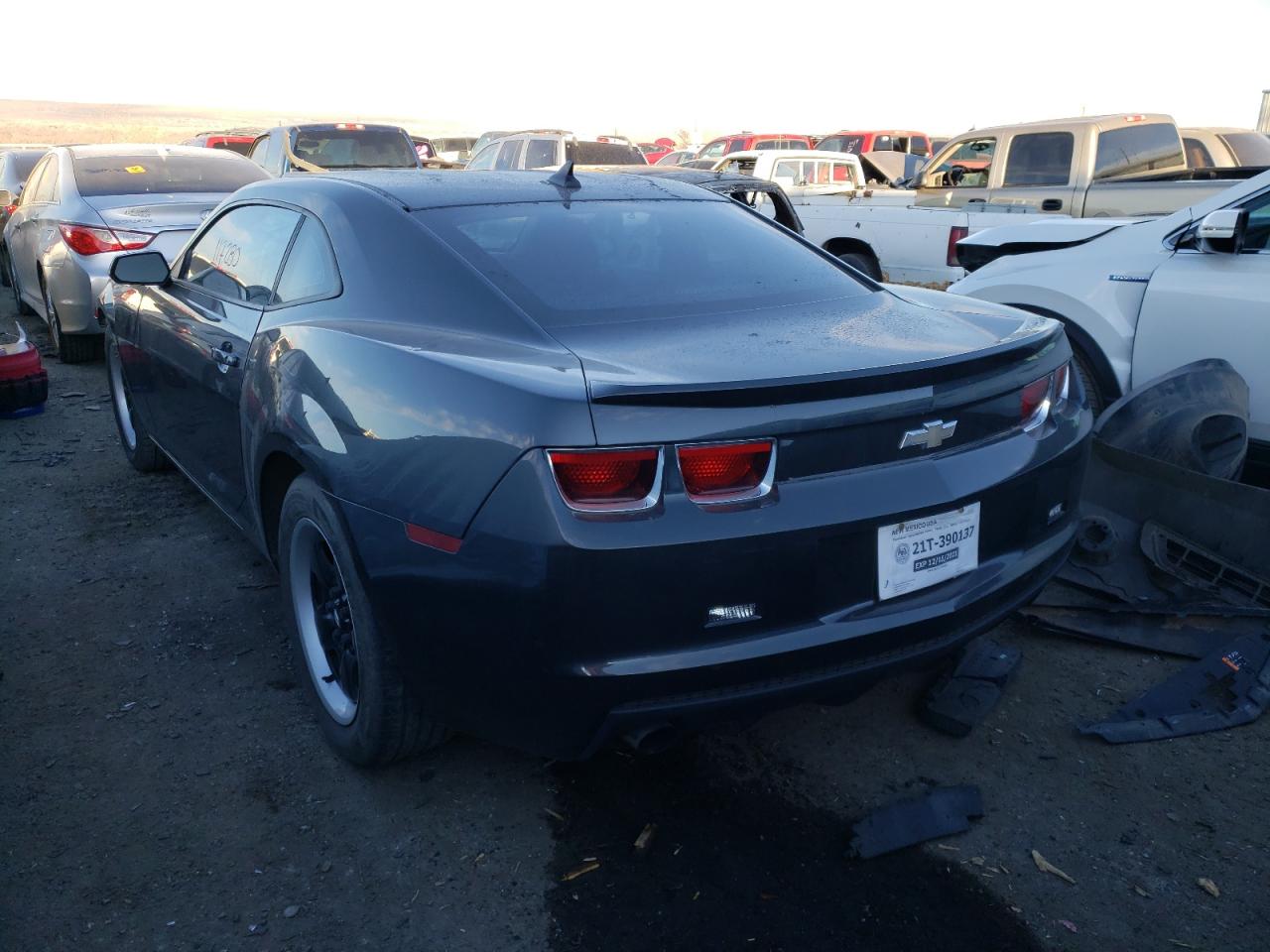 Photo 3 from auction – 2012 CHEVROLET CAMARO LS with VIN 2G1FA1E31C9173190