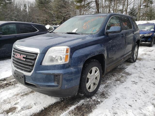 Photo 2 from auction – 2016 GMC TERRAIN SL with VIN 2GKFLSEK0G6330668
