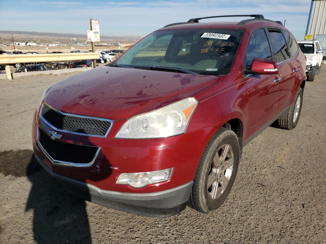 Photo 2 from auction – 2011 CHEVROLET TRAVERSE L with VIN 1GNKRGED7BJ273847
