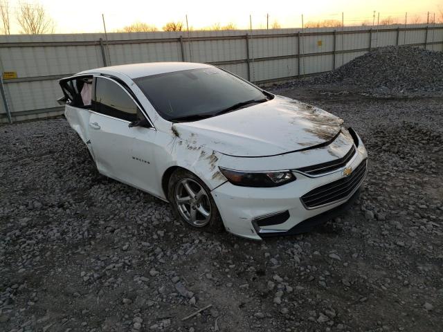 CHEVROLET MALIBU LS 2018 with VIN 1G1ZB5ST6JF205173 - Photo from auction