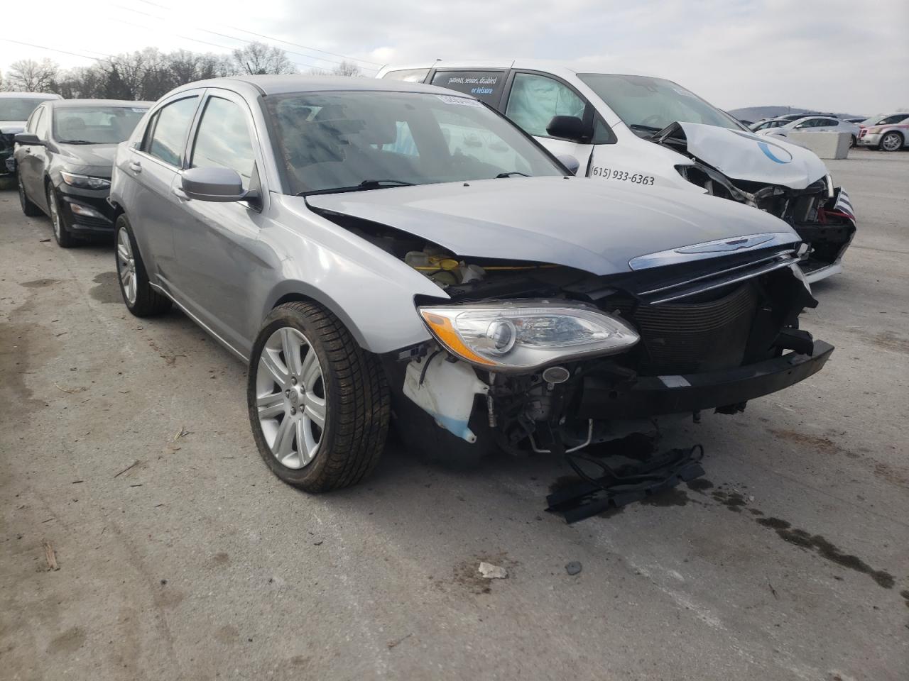 CHRYSLER 200 LX 2013 with VIN 1C3CCBAB3DN765197 - Photo from auction