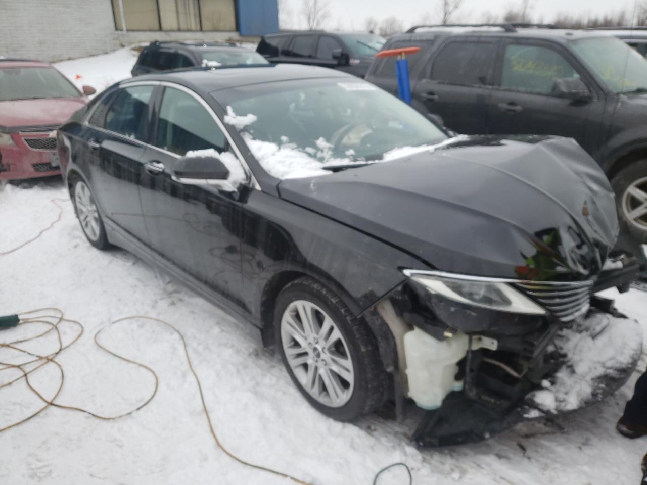 LINCOLN MKZ 2014 with VIN 3LN6L2GK1ER829814 - Photo from auction
