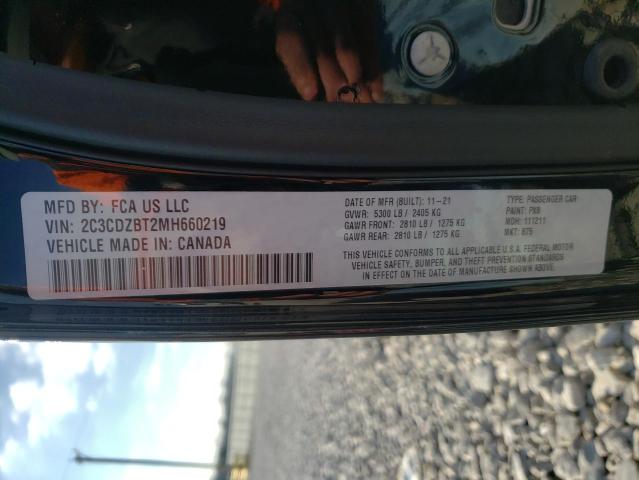 Photo 10 from auction – 2021 DODGE CHALLENGER with VIN 2C3CDZBT2MH660219