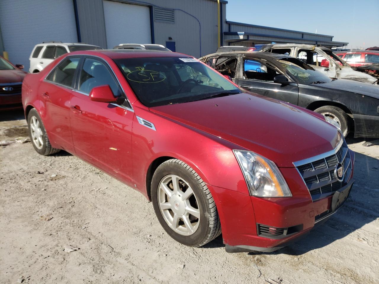 CADILLAC CTS 2008 with VIN 1G6DJ577480172321 - Photo from auction