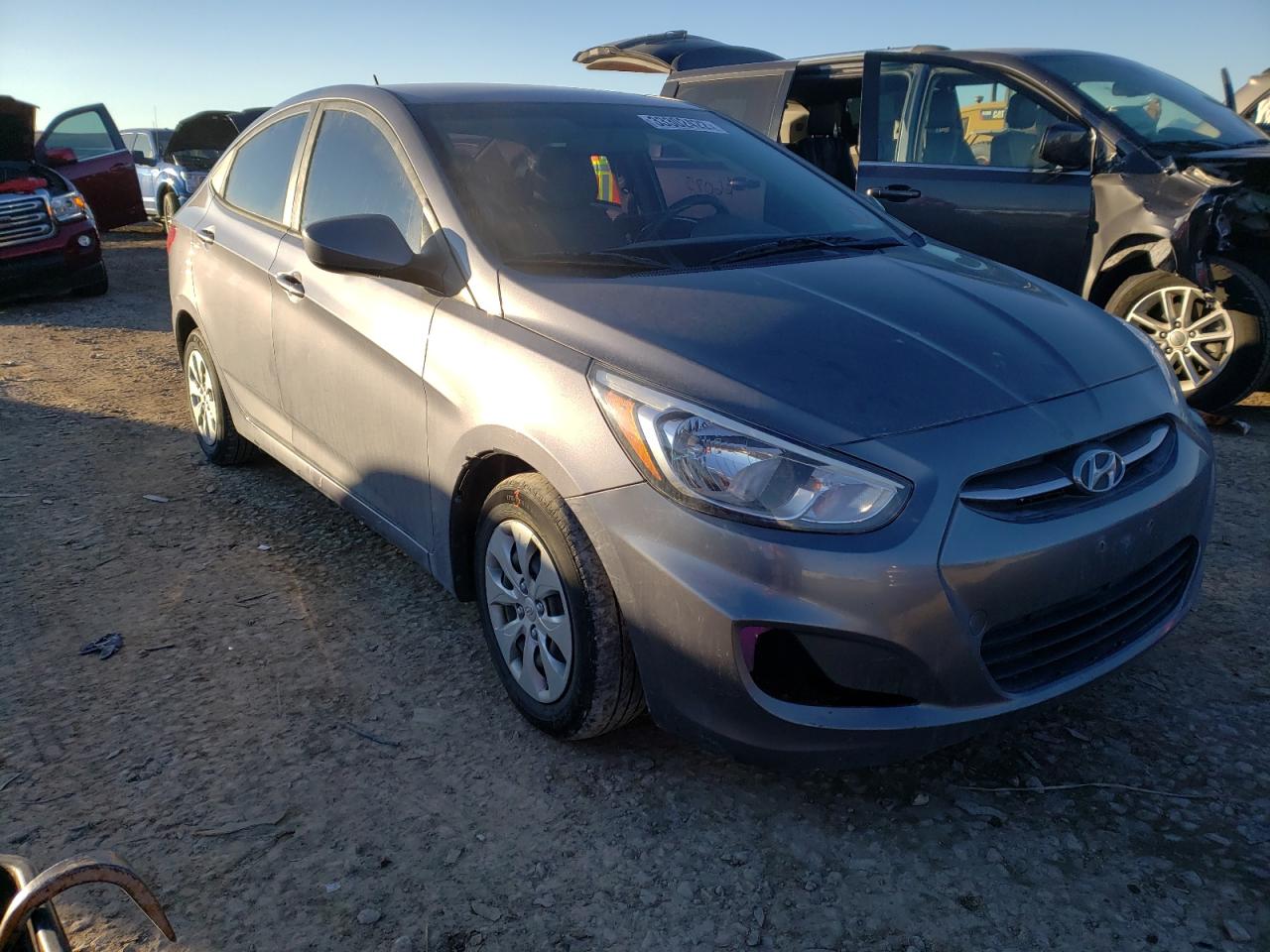 HYUNDAI ACCENT SE 2016 with VIN KMHCT4AEXGU121381 - Photo from auction