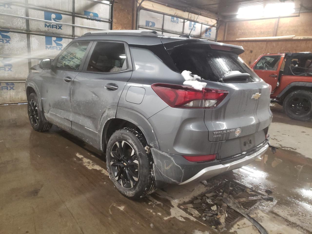 Photo 3 from auction – 2021 CHEVROLET TRAILBLAZE with VIN KL79MRSL4MB141992