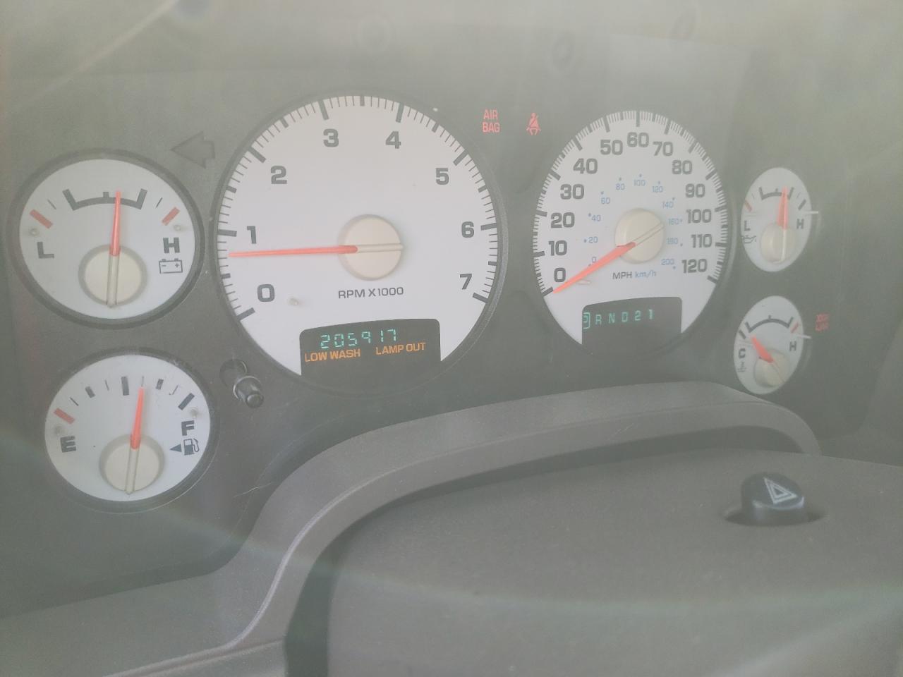 Photo 8 from auction – 2003 DODGE RAM 1500 S with VIN 1D3HU18N03J529838