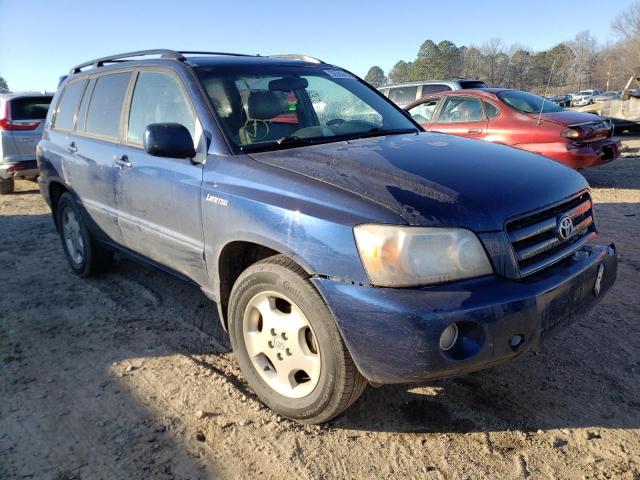 TOYOTA HIGHLANDER 2005 with VIN JTEDP21A450078543 - Photo from auction