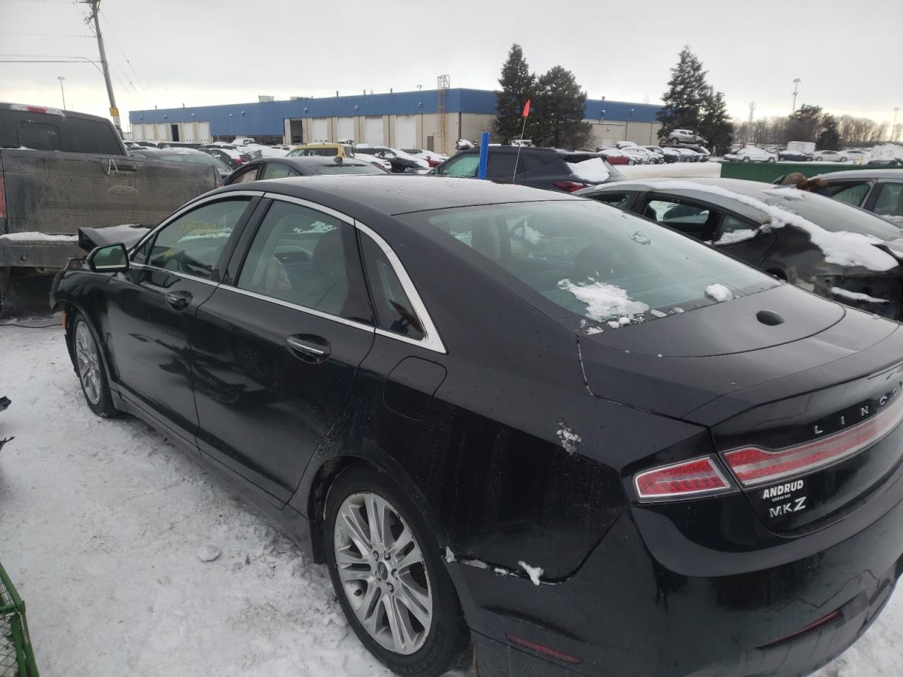 Photo 3 from auction – 2014 LINCOLN MKZ with VIN 3LN6L2GK1ER829814