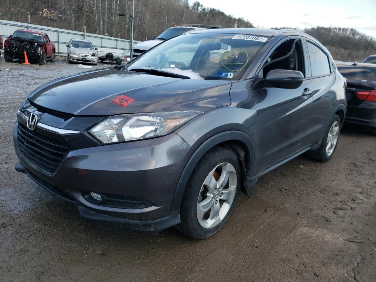Photo 2 from auction – 2016 HONDA HR-V EXL with VIN 3CZRU6H71GM718657
