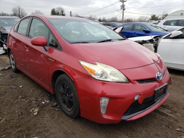 TOYOTA PRIUS 2012 with VIN JTDKN3DU7C1481761 - Photo from auction