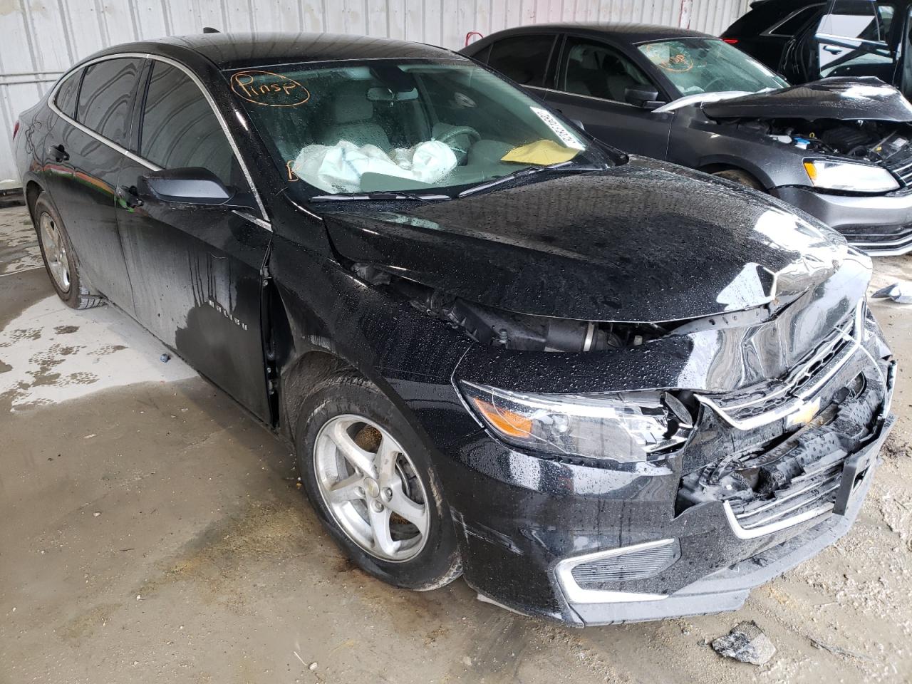CHEVROLET MALIBU LS 2017 with VIN 1G1ZB5ST2HF193419 - Photo from auction