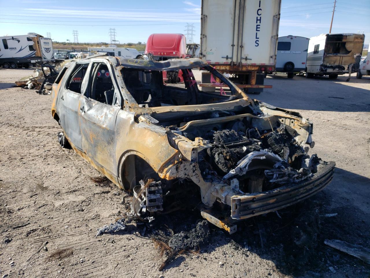 FORD EXPLORER X 2013 with VIN 1FM5K8D80DGA26038 - Photo from auction