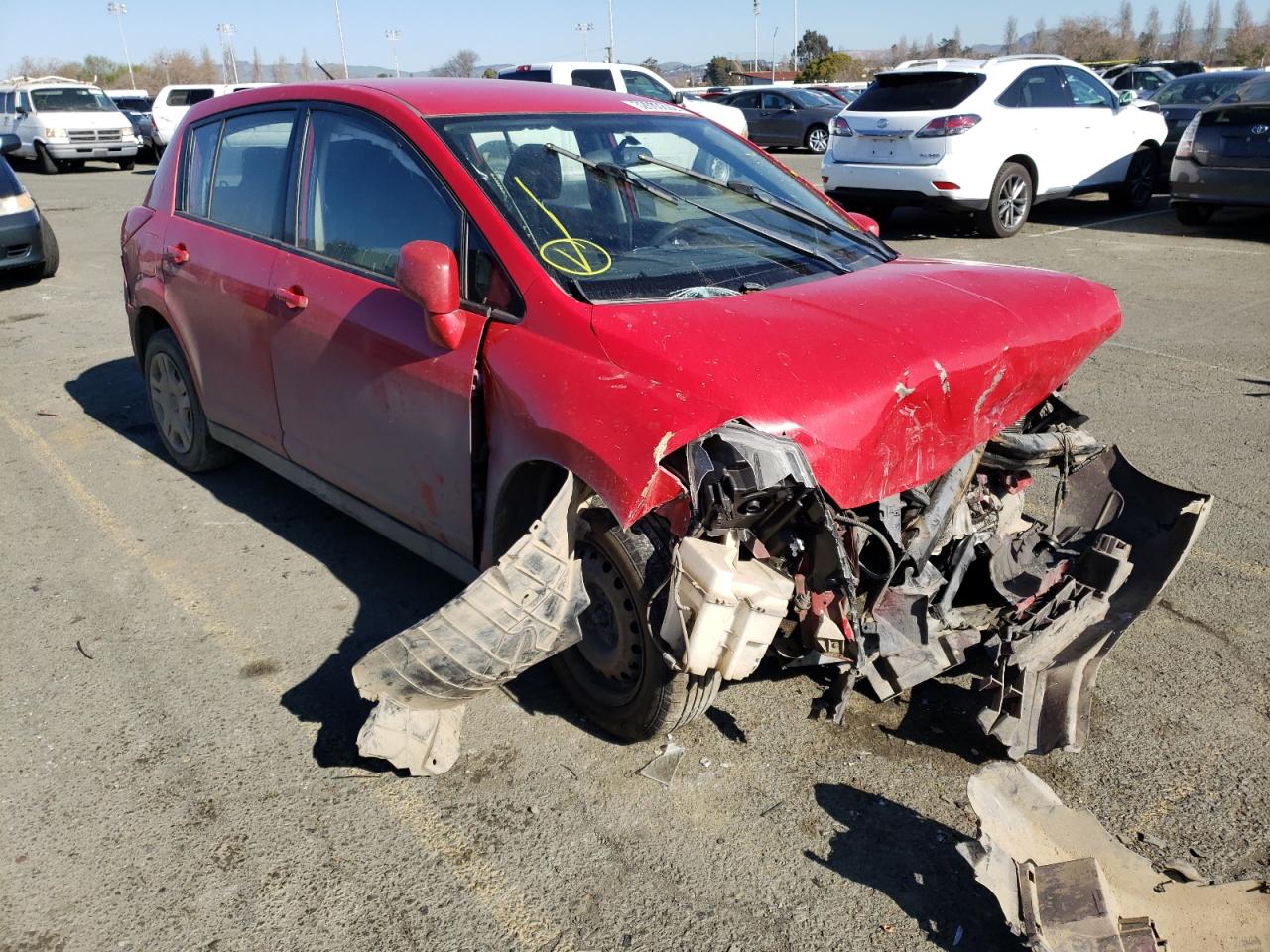 NISSAN VERSA S 2011 with VIN 3N1BC1CP9BL466923 - Photo from auction