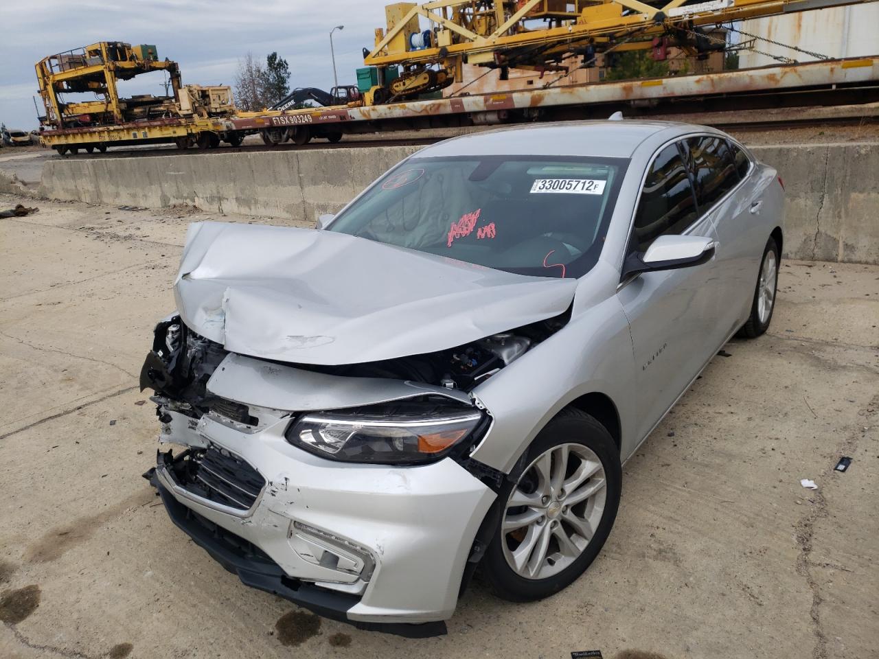 Photo 2 from auction – 2018 CHEVROLET MALIBU LT with VIN 1G1ZD5ST3JF193669