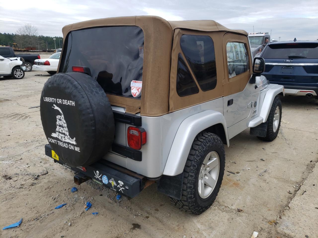 Photo 4 from auction – 2005 JEEP WRANGLER X with VIN 1J4FA39S95P387170