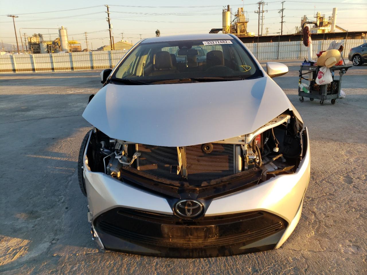 Photo 9 from auction – 2018 TOYOTA COROLLA L with VIN 5YFBURHE2JP798400