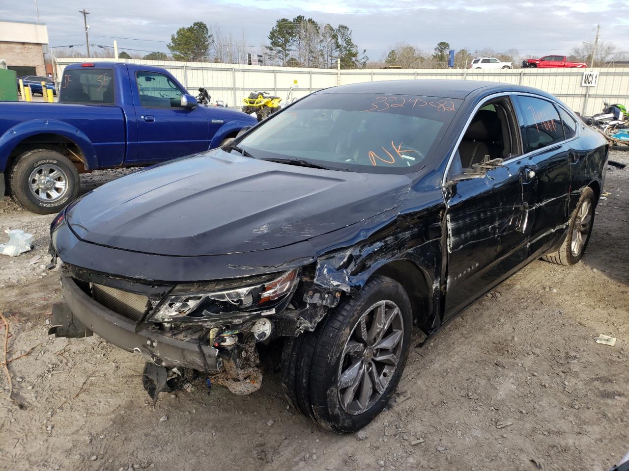 Photo 2 from auction – 2018 CHEVROLET IMPALA LT with VIN 2G1105S38J9145473