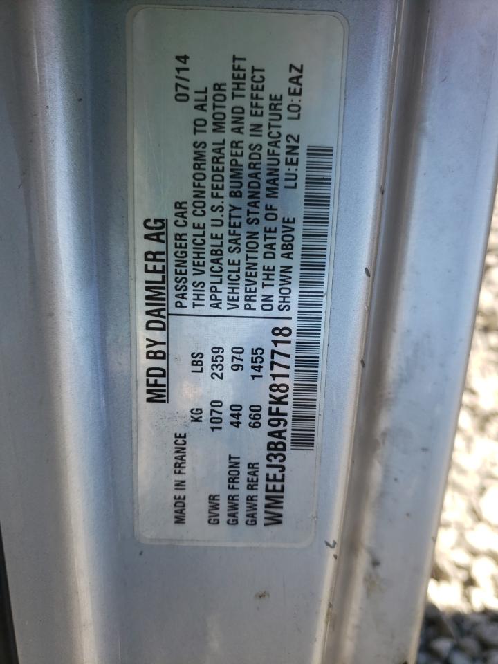 Photo 10 from auction – 2015 SMART FORTWO PUR with VIN WMEEJ3BA9FK817718