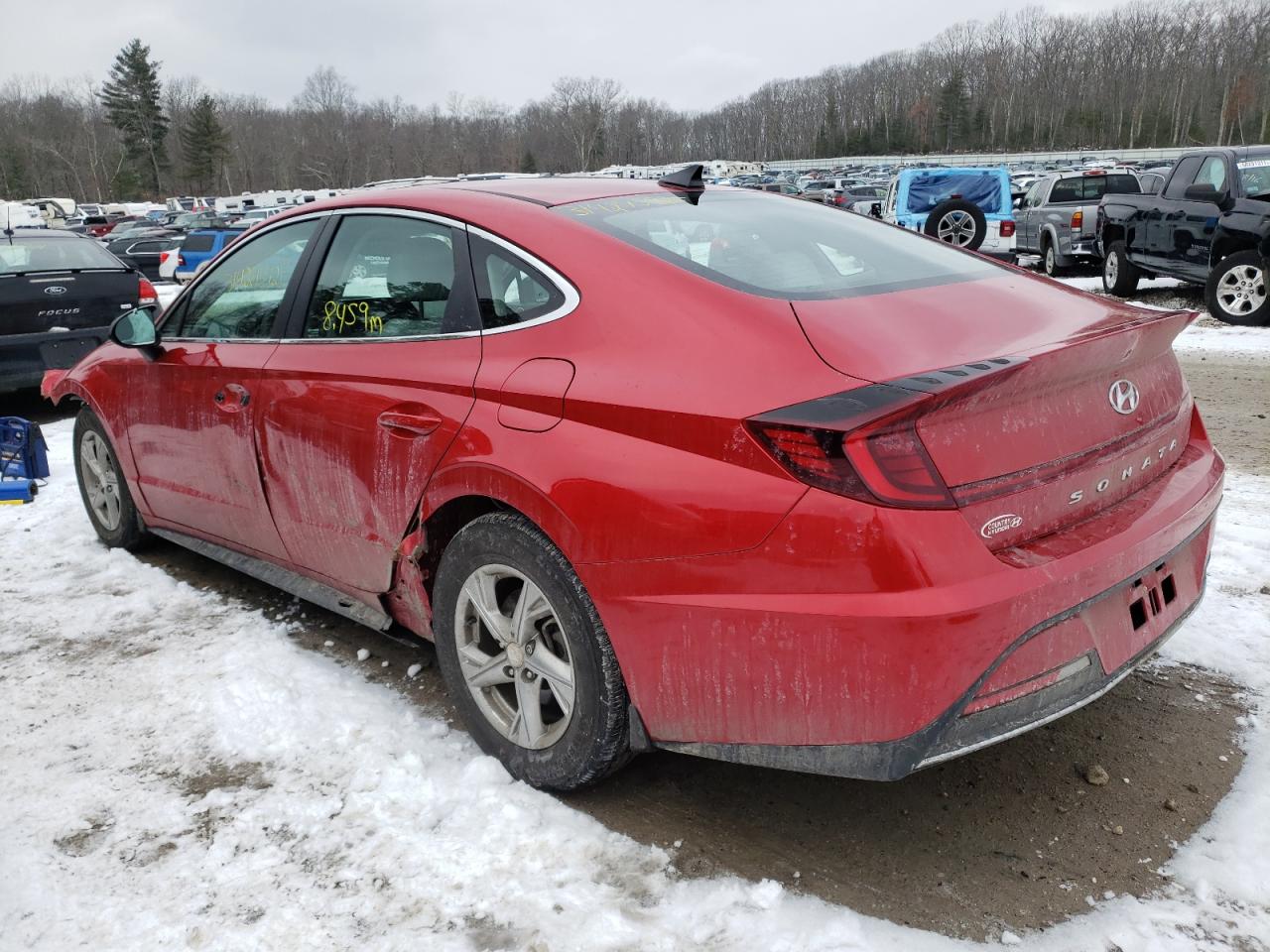 Photo 3 from auction – 2022 HYUNDAI SONATA SE with VIN 5NPEG4JA2NH136690