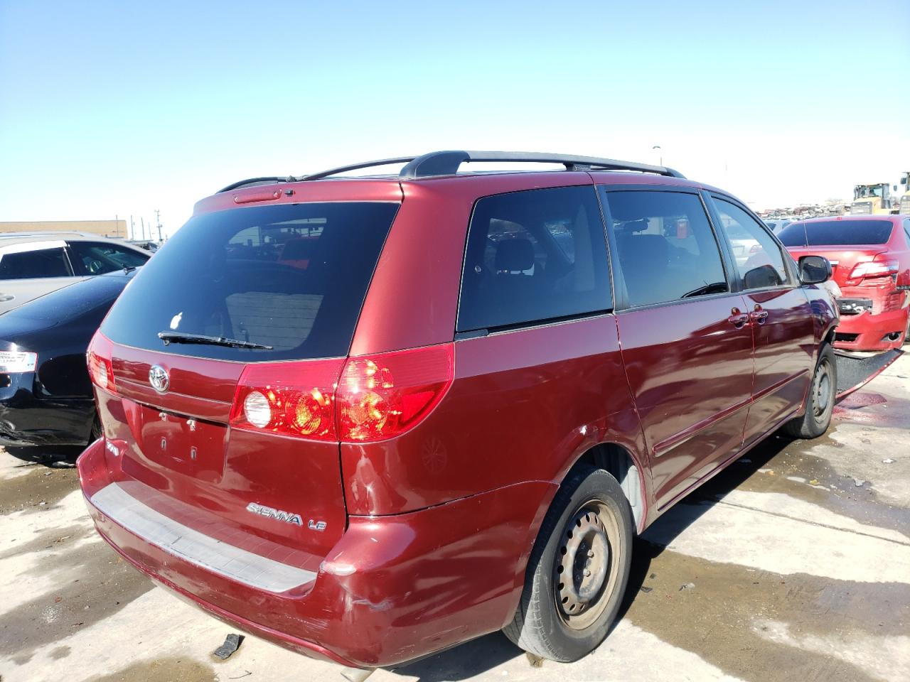 Photo 4 from auction – 2008 TOYOTA SIENNA CE with VIN 5TDZK23C98S181546