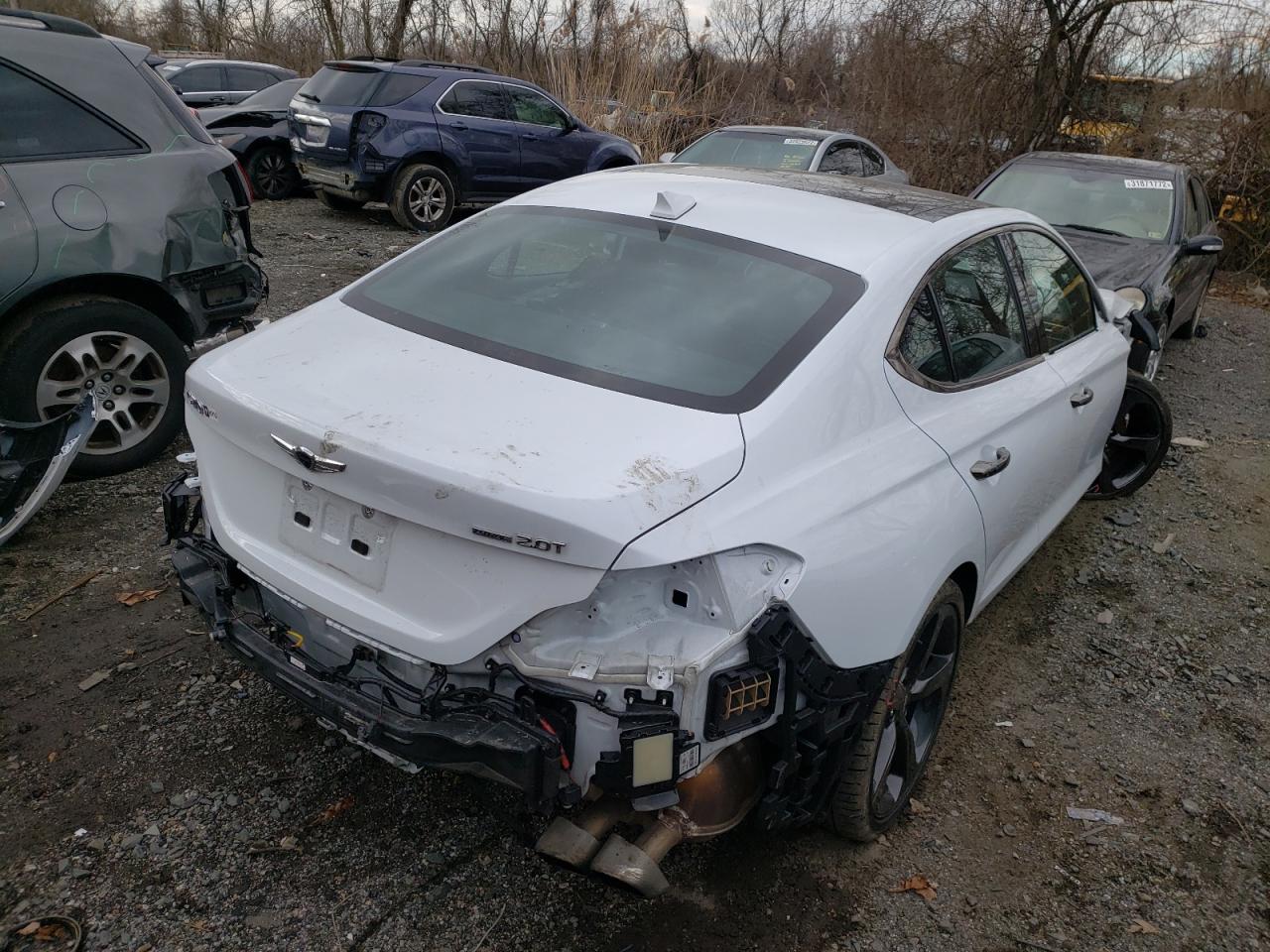 Photo 4 from auction – 2019 GENESIS G70 PRESTI with VIN KMTG44LA2KU033383